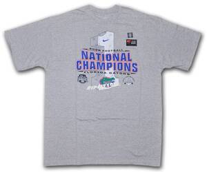 NCAAフロリダフットボール(08CHAMP)Tシャツナイキ【新品】