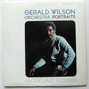 ◆ GERALD WILSON Orchestra / Portraits ◆ Pacific Jazz ST-80 (blue) ◆ W