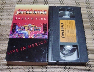 =VHS Santana =seik red * fire -LIVE IN Mexico 