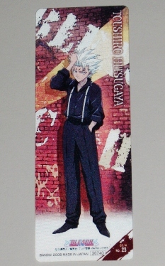 BLEACH Theカードガム プラスチックカード 日番谷 ルキア 雛森 草冠 ブリーチ カードガム BLEACH THE CARD GUM～虚夜宮突入
