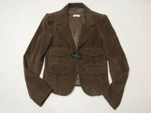 [ free shipping ] Max Mara :MAX&co! tea .biju- stop : jacket : there is defect *