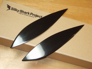 ☆彡※モニター価格　NCP91系 VITZ 後期 アイライン Type2 FRP製 未塗装 Silky Shark製(塗装をご希望の場合は質問欄でリクエストください) 