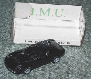 IMU1/87ランボルギーニ ミウラ黒LAMBORGHINI-MIURA