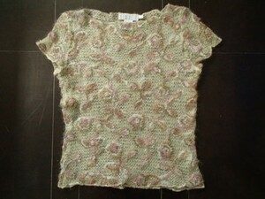 # fine quality beautiful goods [ Barneys New York ] knitted blouse postage 164 jpy w35