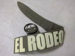 EL RODEO エルロデオ　ベルト　画像6枚あり！