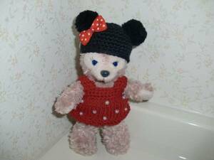  Shellie May * soft toy badge for * One-piece & hat * minnie manner 