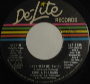 Kool & The Gang - Open Sesami - De-Lite ■ funk soul 45 試聴