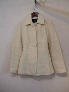 VICKY white short coat (USED)110912)