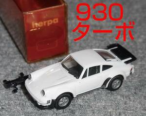 1/87 Porsche 911 турбо белый (930) PORSCHE herpa