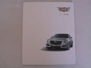 Cadillac CTS sedan V SPORT 2015 year of model USA catalog 