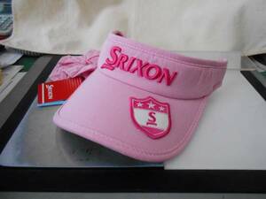 スリクソン SRIXON サンバイザーP お洒落 シュシュ付きで可愛い