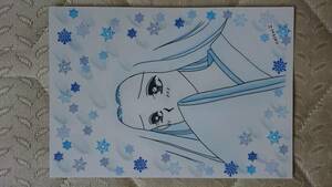 Art hand Auction Ilustración de arte original dibujada a mano ☆ Yuki Onna ☆, historietas, productos de anime, ilustración dibujada a mano