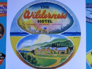 ▽▼57501▼▽＜LE*トラベルステッカー＞EXOTIC DESTINATIONS*THE WILDERNESS HOTEL SOUTH AFRICA