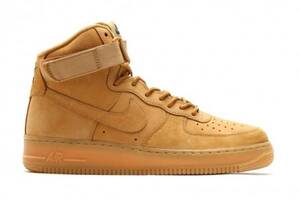 US12■ナイキNIKE AIR force 1 high wheatウィートflaxフォース1