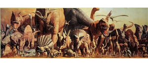(25006) 1000ピース ジグソーパズル イタリア発売 恐竜