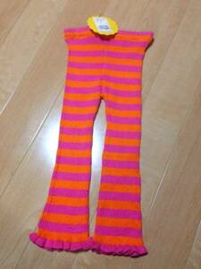  new goods Mill te Berry knitted border leggings pants 100b- liking also *3900 jpy 