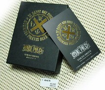 ONEPIECE×And A×Circle Bites ルフィー エース ピアス 金色 正規版権許諾商品 未使用新品　即決_画像2