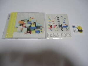 ★KANA-BOON/なんでもねだり 初回限定盤 CD＋DVD ステッカー付