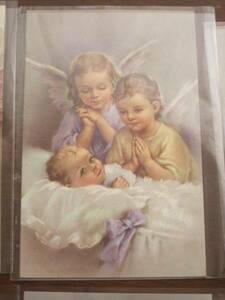 Art hand Auction Picture 246 Christian Painting Christmas Card, antique, collection, Printed materials, others