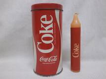 ヴィンテージ★コカコーラ スタンド缶ケース入りキャンドル★VINTAGE COCA COLA_画像1