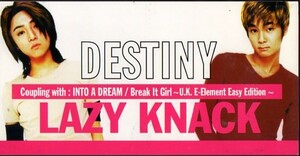 ◆8cmCDS◆LAZY KNACK/DESTINY/松雪陽/『ゲームカタログII』ED