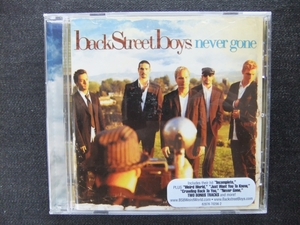 CD 洋楽　 BACKSTREET BOYS NEVER GONE　　