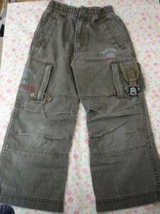 * beautiful goods man bottoms [BLUE CROSS] khaki size 110*