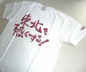 2011.楽天イーグルス/ 東北を熱くする! Tシャツ[Lサイズ]