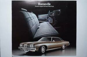  imported car catalog Pontiac Bonneville Pontiac Bonneville / coupe / 4-door /1973 year 