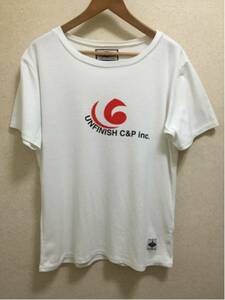 UNFINISH アンフィニッシュ Tシャツ 白 L CRAFT & PAINT