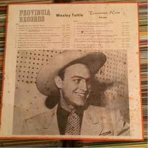 WESLEY TUTTLE LP TEXAS ROSE Hillbilly ロカビリー