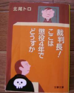 裁判長！ここは懲役4年でどうすか/北尾トロ(解説/角田光代)