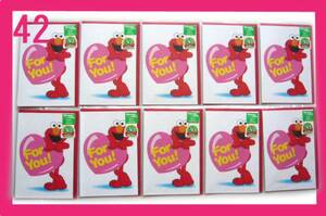 super-discount prompt decision 42 Sesame Street greeting card 10 collection 2500 jpy message card Elmo collection 