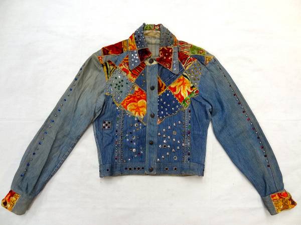 古着 ビンテージ 70s パッチワーク ハンドメイド ジャケット ブルゾン 希少 ハンドメイド パッチワーク ジャケット | YUNiCO