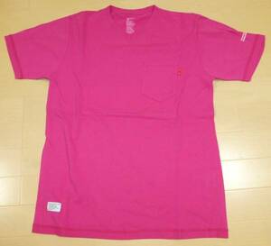 wtaps ポケットTシャツ（ピンク）　Mサイズ