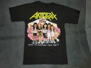 当時物ANTHRAX STATE OF EUPHRIA Tシャツ■NOTMAN