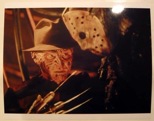 Art hand Auction Freddy contre Jason version américaine photo originale③, film, vidéo, Produits liés au cinéma, photographier