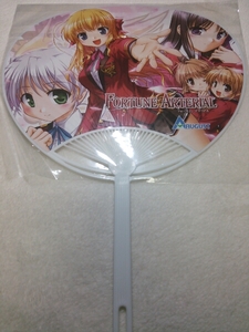 * new goods rare FORTUNE ARTERIAL "uchiwa" fan A*