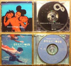 台湾盤4枚 DREAMS COME TRUE＆DELICIOUS (GOLD CD)＆LOVE UNLIMITED＆MAGIC (GOLD CD)