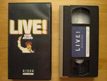 ●VHS LIVE ! 綾戸智絵 ナンバー入り綾戸倶楽部会員用パッケージ●3点落札ゆうパック送料無料(2点、3点以上セット物は1点とさせて頂きます)_画像1