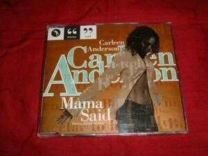 CD【カーリーン アンダーソン/Carleen Anderson】Mama Said●即決