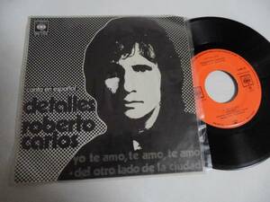 【EP】ROBERTO CARLOS / DETALLES（輸入盤）EPC-1218