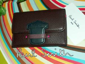 *771b new goods genuine article / Paul Smith / double color business card / fixed period / card storage 