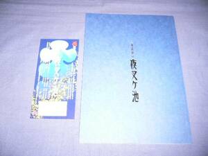 花組芝居　舞台パンフ「泉鏡花の夜叉ヶ池」水下きよし/小林大介