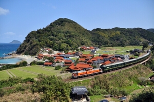 鉄道 デジ 写真 画像 DD51重連 特別なトワイライト 山陰コース32