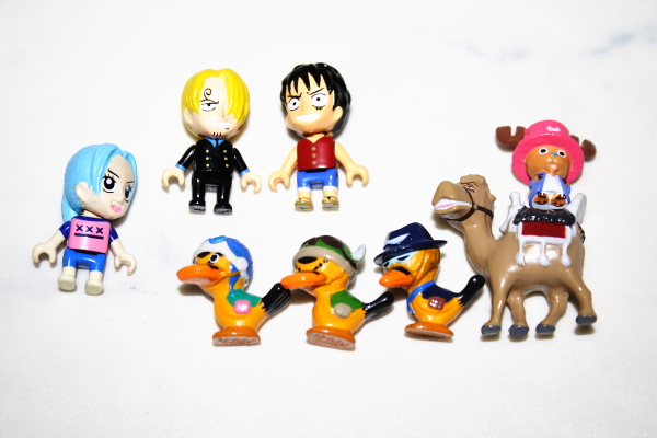 ONE PIECE 激走！超カルガモ部隊 全7種 RofJ FLOCK TOY COLLECTION 超カルガモ部隊 第1弾 発売