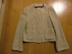  rouge vif jacket beige size 36