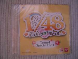 ＰＳＰ　ＡＫＢ１／４８　アイドルとグアムで恋したら…　初回限定生産版特典　「チーム４」スペシャルＤＶＤ：89分（１枚）　未開封新品