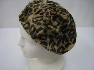  several stock equipped .7245 laymee Ray mi- leopard print hat Casquette trilby S