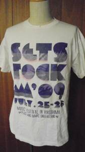 SETSTOCK 09/セットストック/フェスTシャツ/半袖/白/M　